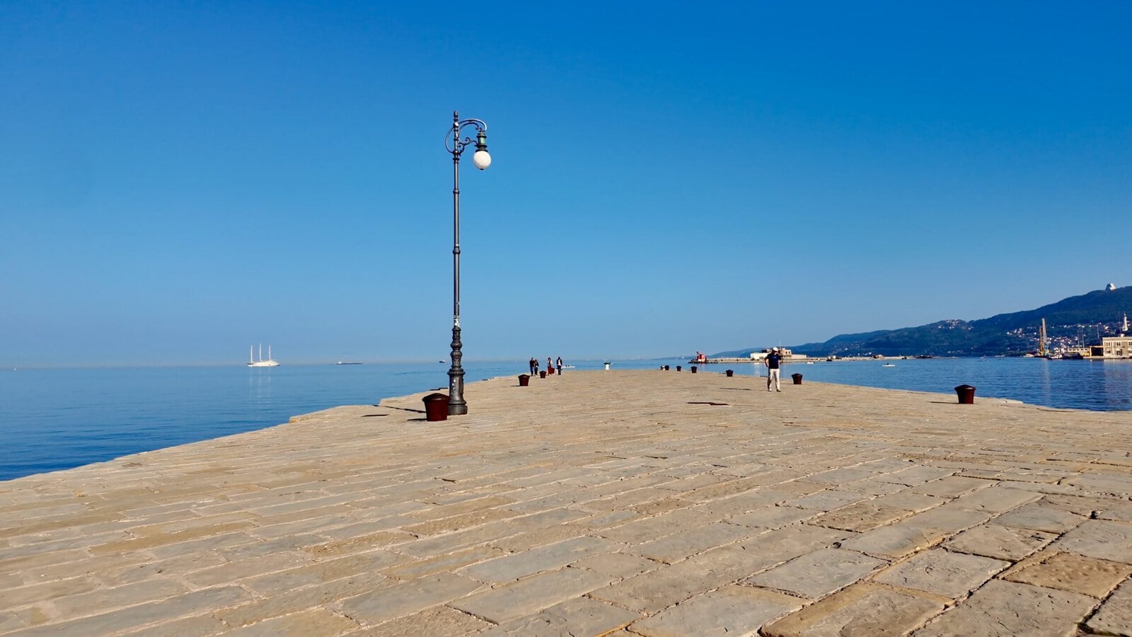 The waterfront in Trieste