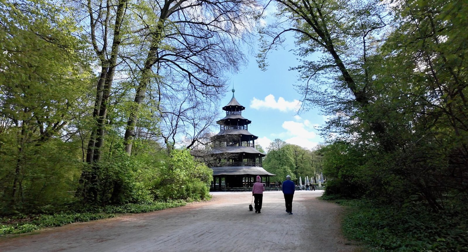 The Chinese Tower in the Englischer Garten, Munich