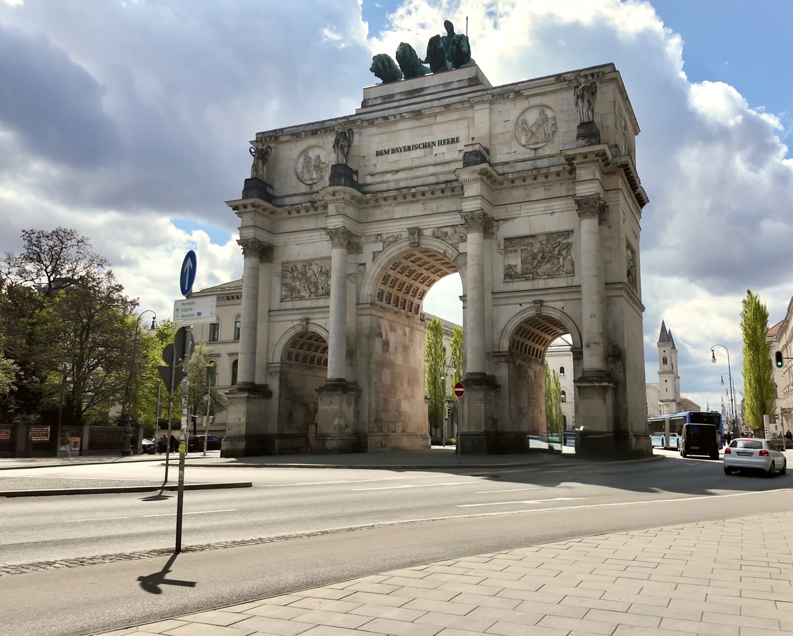 The Siegestor in Munich