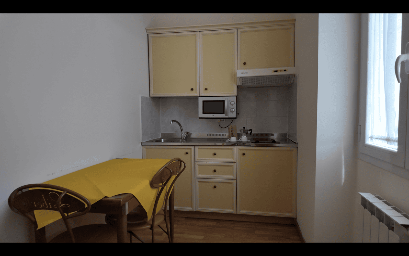 Small kitchen in the apartment at Residence Liberty, Trieste