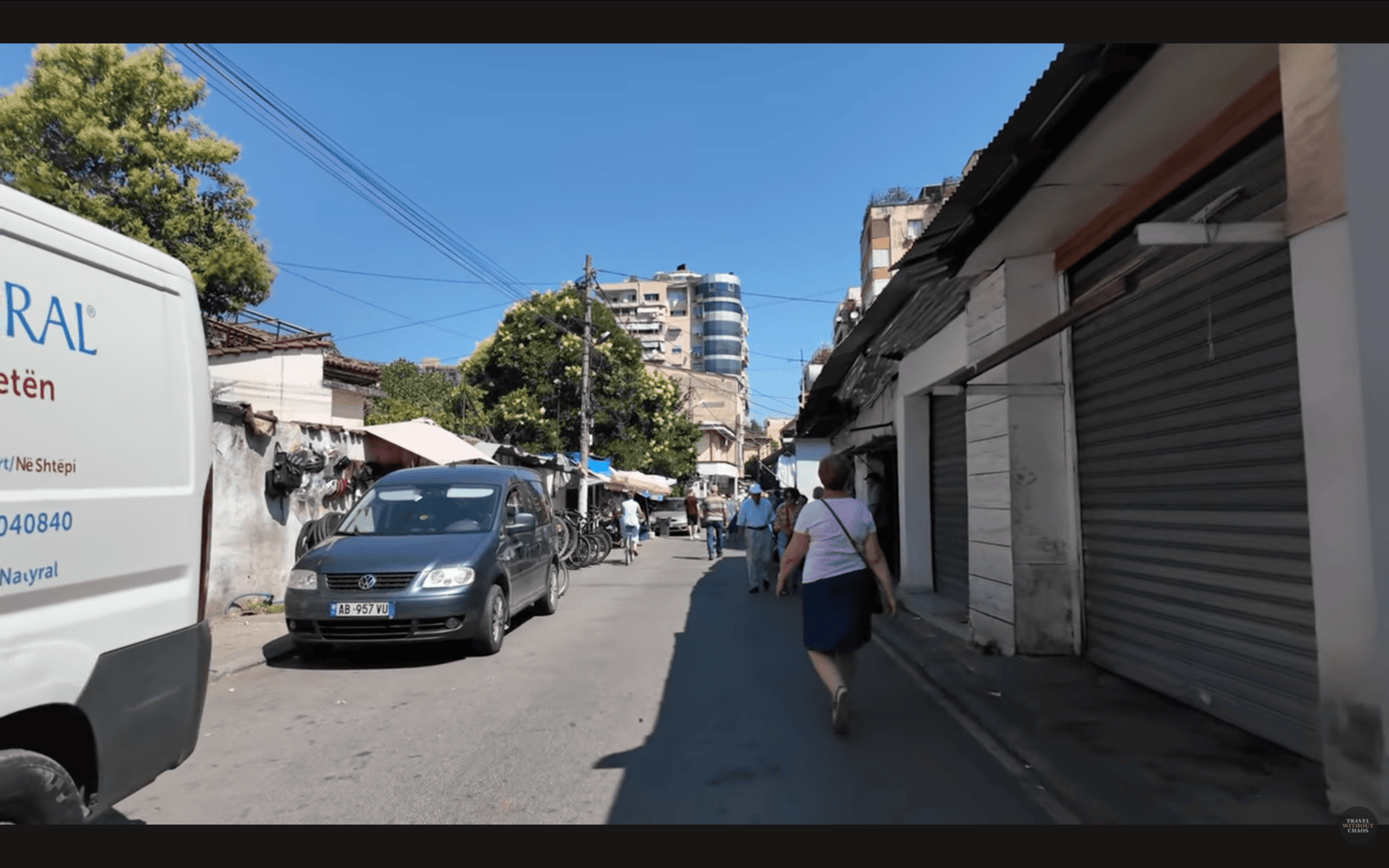 Street life in Tirana