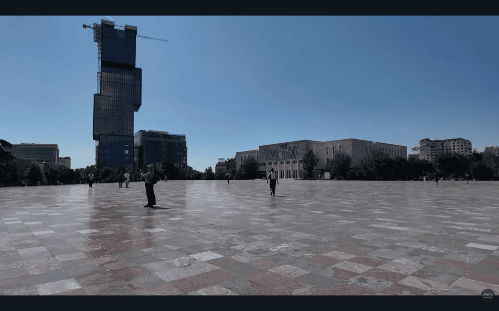Skanderbeg Square in Tirana