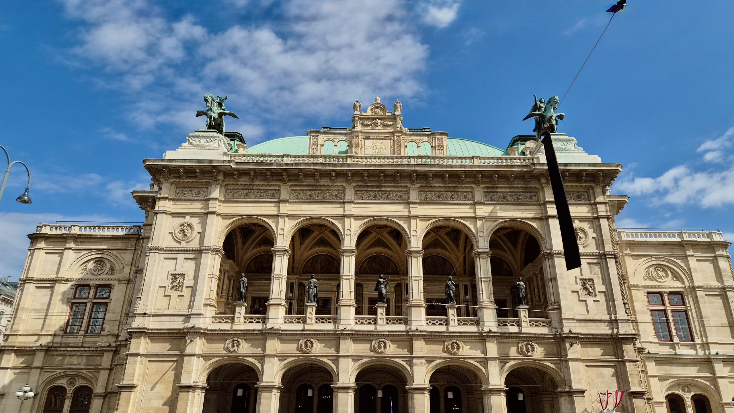 The Vienna State Opera on the Ringstrasse