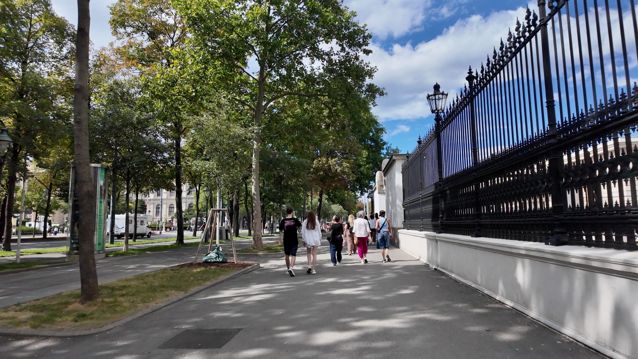 The Ringstraße boulevard in Vienna